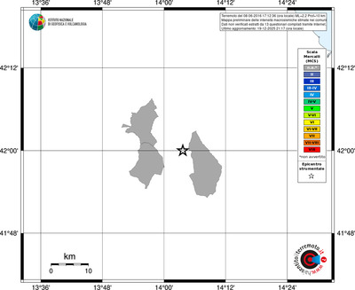 Mappa MCS - territori comuni