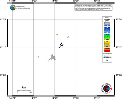 Mappa MCS - territori località