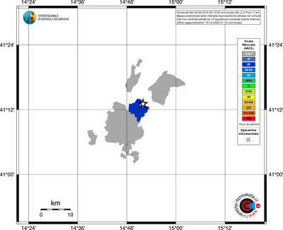 Mappa MCS - territori comuni