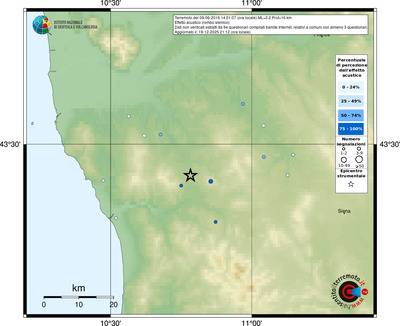 Mappa comuni con almeno 3 questionari