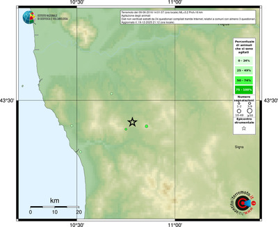 Mappa comuni con almeno 3 questionari
