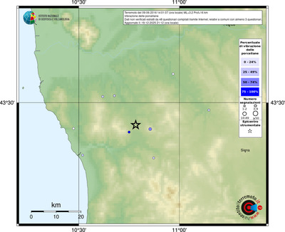 Mappa comuni con almeno 3 questionari