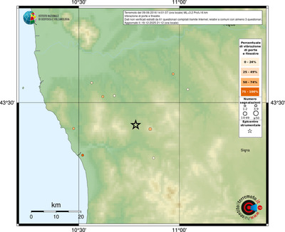 Mappa comuni con almeno 3 questionari