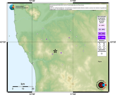 Mappa comuni con almeno 3 questionari