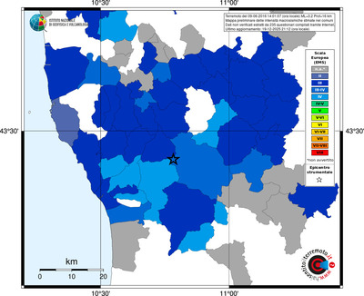 Mappa EMS - territori comuni