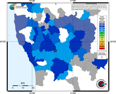 Mappa MCS - territori comuni