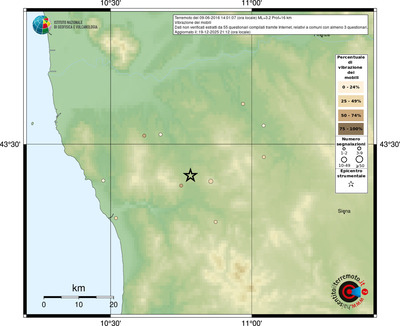 Mappa comuni con almeno 3 questionari