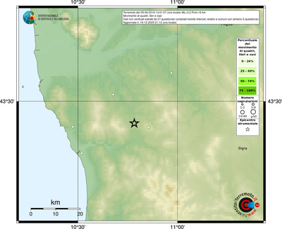 Mappa comuni con almeno 3 questionari