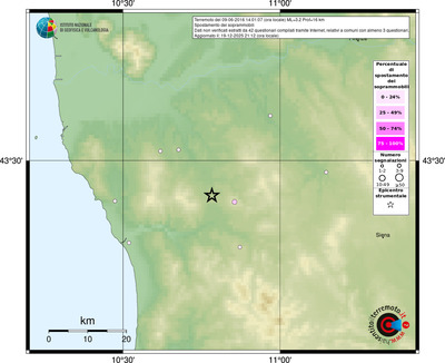 Mappa comuni con almeno 3 questionari