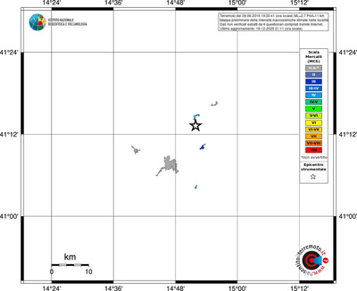 Mappa MCS - territori località