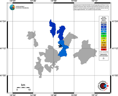 Mappa MCS - territori comuni