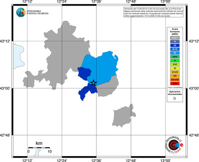 Mappa EMS - territori comuni
