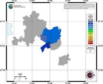 Mappa MCS - territori comuni