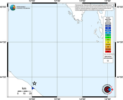 Mappa MCS - territori località