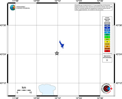 Mappa MCS - territori località
