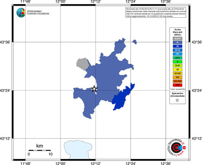 Mappa MCS - territori comuni