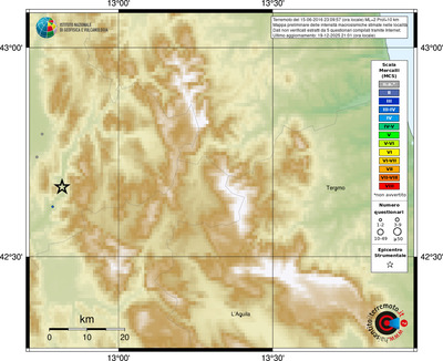 Mappa MCS - località