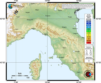 Mappa MCS - località
