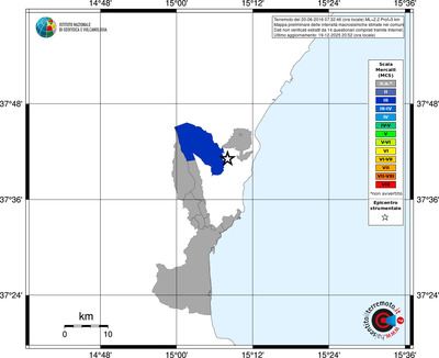 Mappa MCS - territori comuni