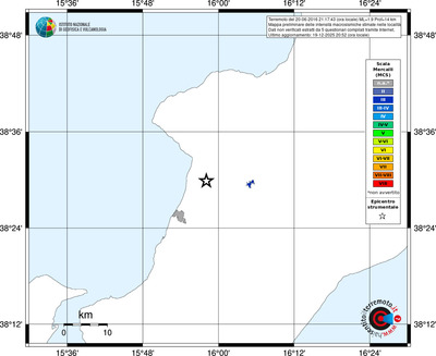 Mappa MCS - territori località