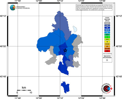 Mappa MCS - territori comuni