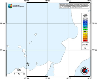 Mappa MCS - territori località