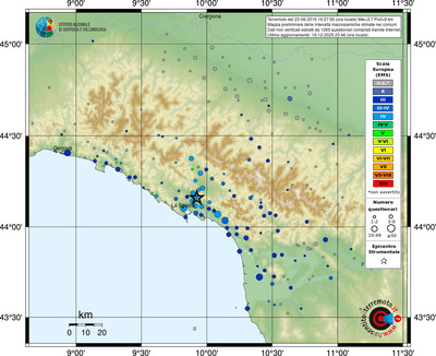 Mappa EMS - comuni