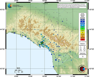 Mappa MCS - comuni