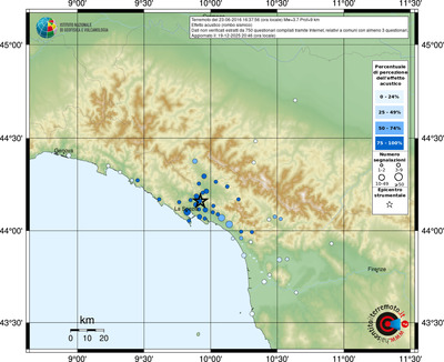 Mappa comuni con almeno 3 questionari