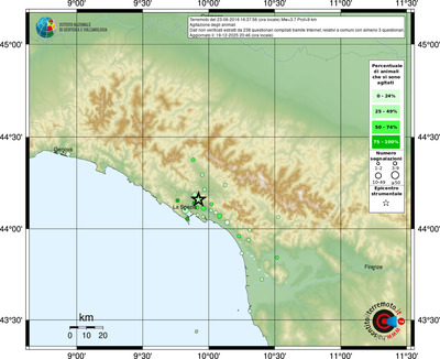 Mappa comuni con almeno 3 questionari