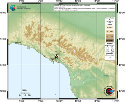 Mappa comuni con almeno 3 questionari