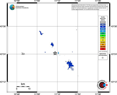 Mappa MCS - territori località