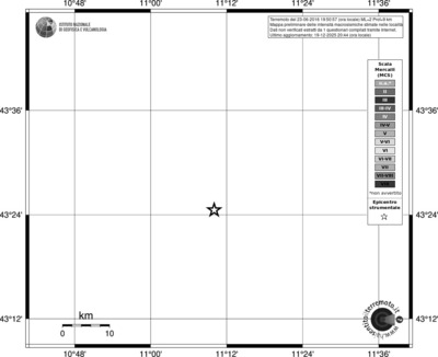Mappa MCS - territori località
