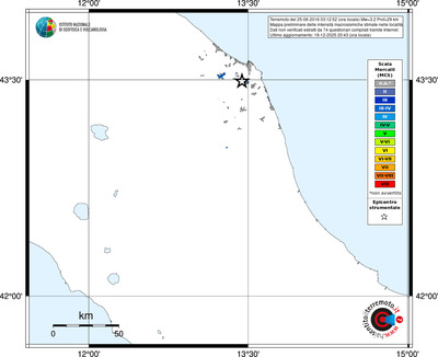 Mappa MCS - territori località