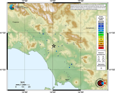 Mappa EMS - località