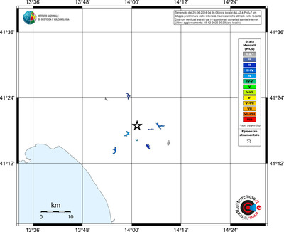 Mappa MCS - territori località