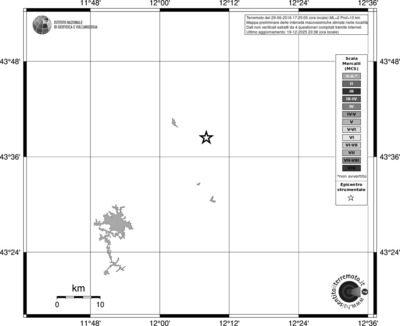 Mappa MCS - territori località