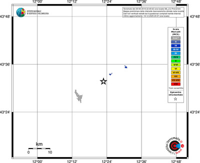 Mappa MCS - territori località