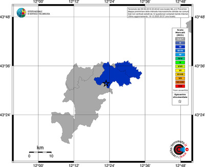 Mappa MCS - territori comuni