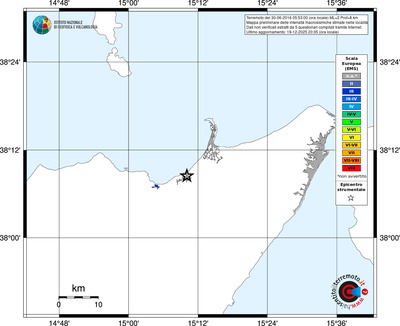 Mappa EMS - territori località
