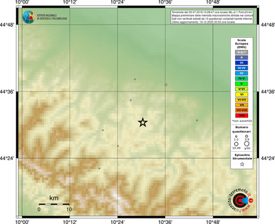 Mappa EMS - comuni