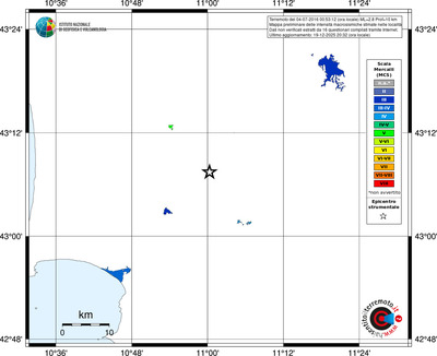 Mappa MCS - territori località