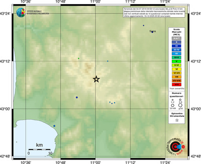 Mappa MCS - località