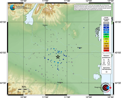 Mappa EMS - località