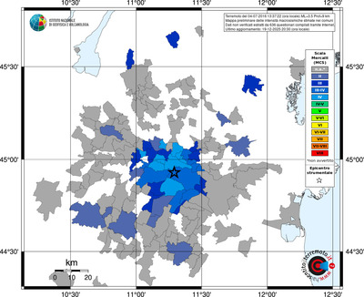 Mappa MCS - territori comuni