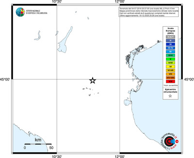 Mappa EMS - territori località