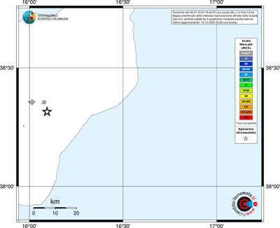 Mappa MCS - territori località
