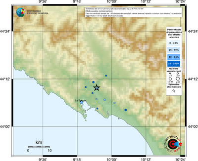 Mappa comuni con almeno 3 questionari