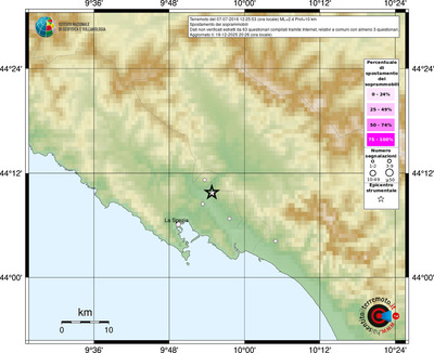 Mappa comuni con almeno 3 questionari