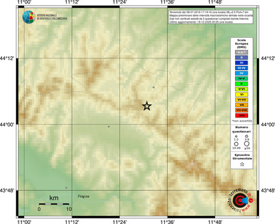 Mappa EMS - località